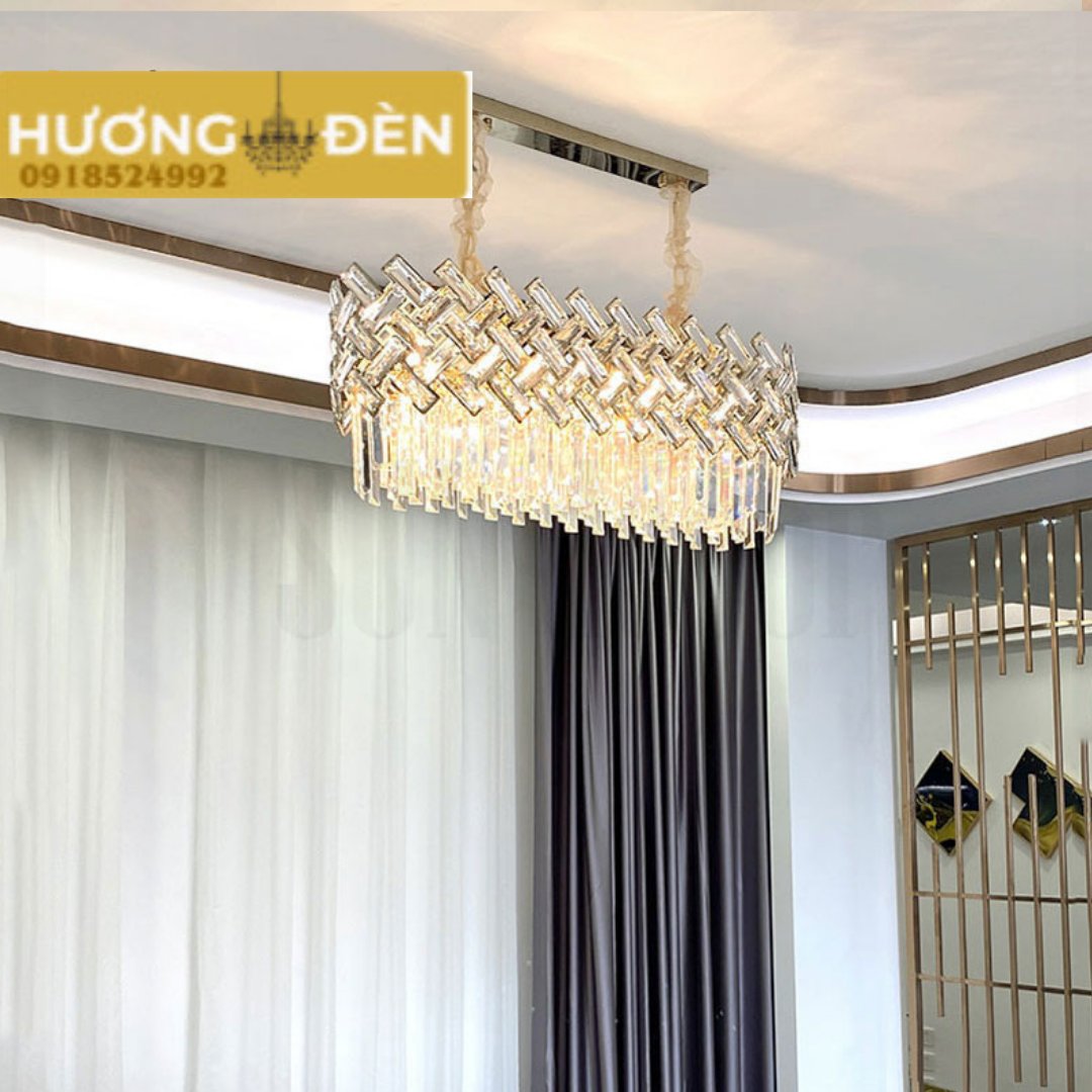 Đèn Chùm Pha Lê Cao Cấp Phòng Khách - SP005773